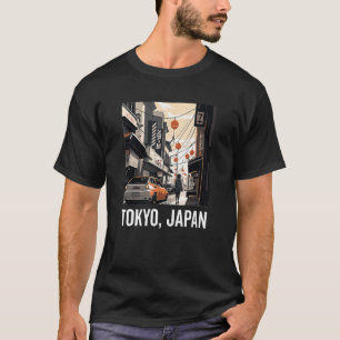 Japanese Aesthetic Tokyo Vaporwave Japan Lofi Fash T-Shirt