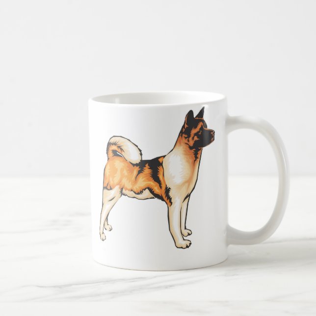 Japanese Akita Coffee Mug (Right)