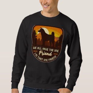 Japanese Akita Inu Retro 12 Sweatshirt