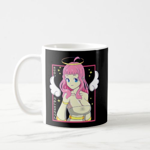 Japanese Anime Girl Angel Pastel Menhera Goth Punk Coffee Mug