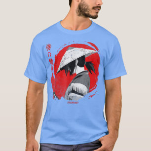 Japanese Anime Samurai Aesthetic Otaku Manga Samur T-Shirt