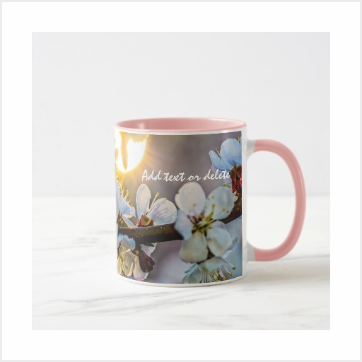 Japanese Apricot Blossoms Coffee Mugs