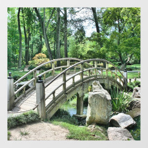 Japanese arch bridge floor decals