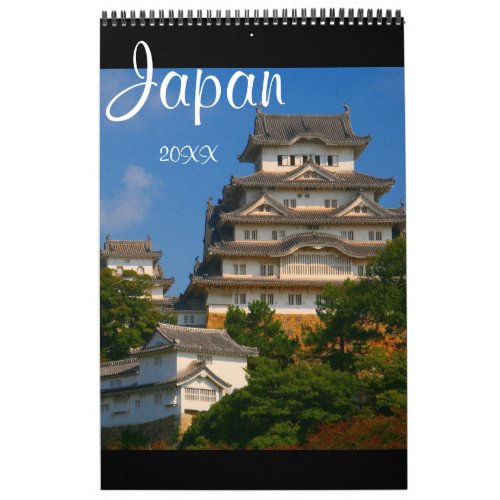 japanese architecture calendar