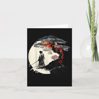 Japanese Art Aikido Tree Of Life Peace Art Of War  Card