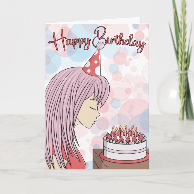 Nezuko Kamado Happy Birthday Greeting Card – ThePeppyStore