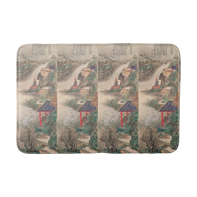 Japanese Art bath mats (Front)