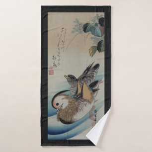 Japanese Art bath towel