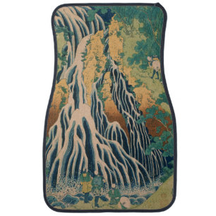 Japanese Art car floor mats