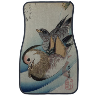 Japanese Art car floor mats