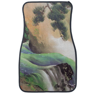 Japanese Art car floor mats
