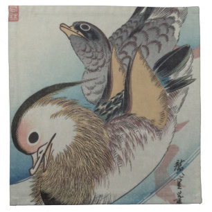Japanese Art cloth napkins