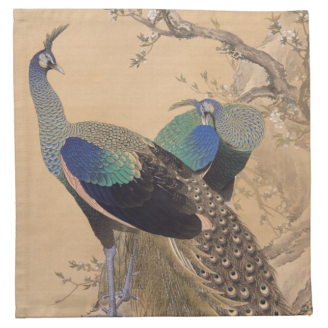 Japanese Art cloth napkins (Front)