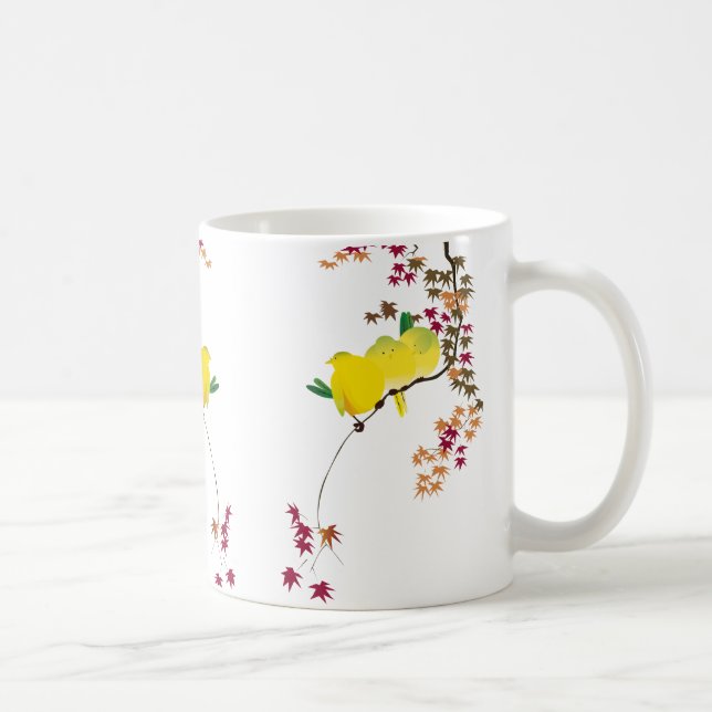 Japanese art coffee mug (Right)