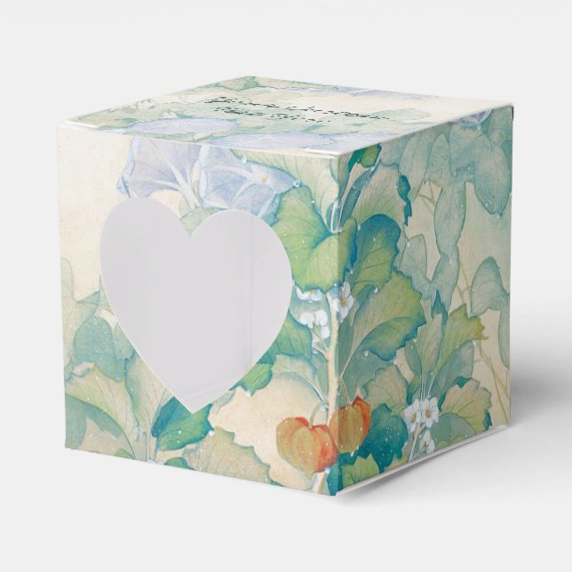 Japanese Art custom favor box (Front Side)