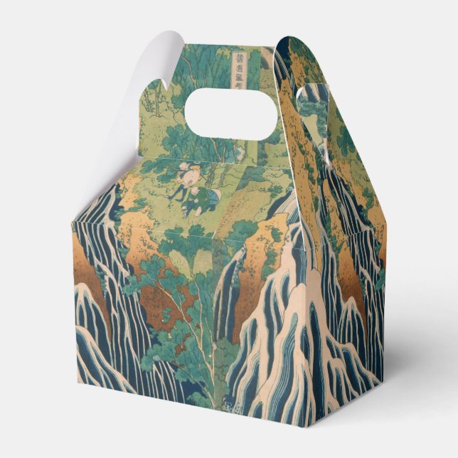 Japanese Art custom favor boxes (Front Side)