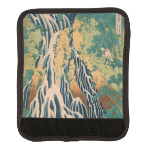 Japanese Art custom luggage handle wrap