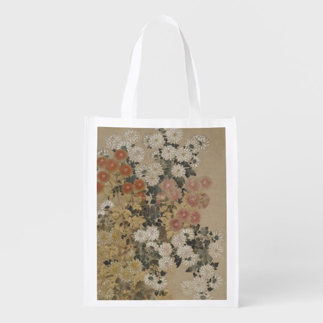 Japanese Art custom reusable bag (Front)