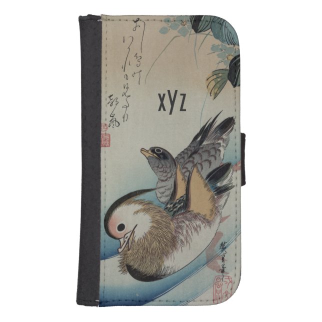 Japanese Art custom wallet cases (Front)