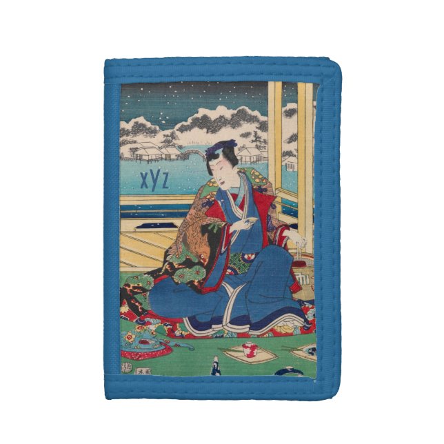 Japanese Art custom wallets (Front Vertical)