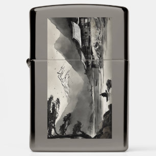 Japanese Art Deco Zippo Lighter