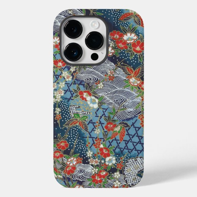 Japanese art flower Phone Case Iconic Art Cover  (Back)