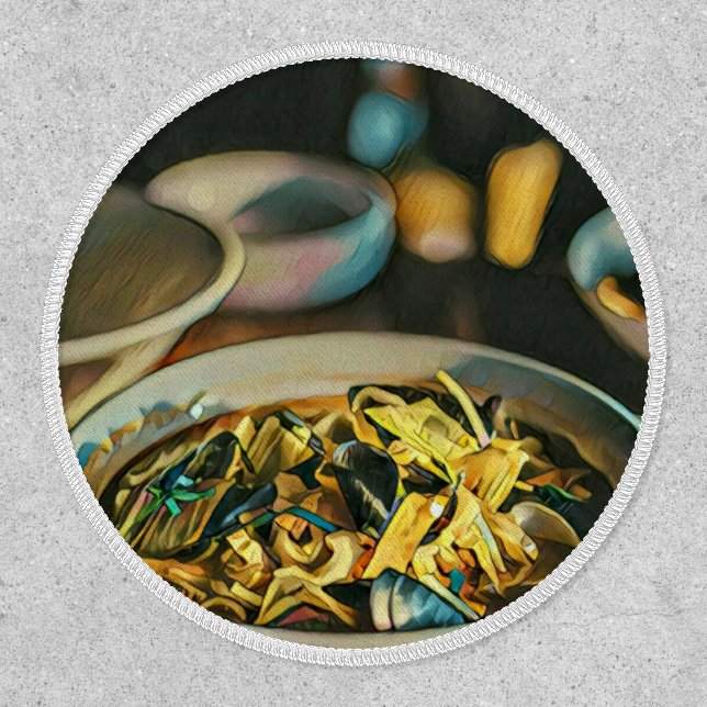 Japanese Art For Food Lovers Patch (Front)