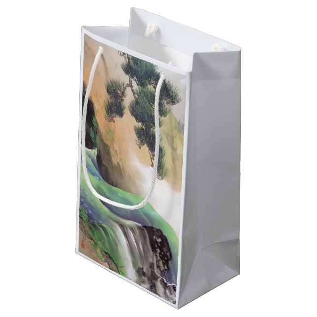 Japanese Art gift bag (Back Angled)