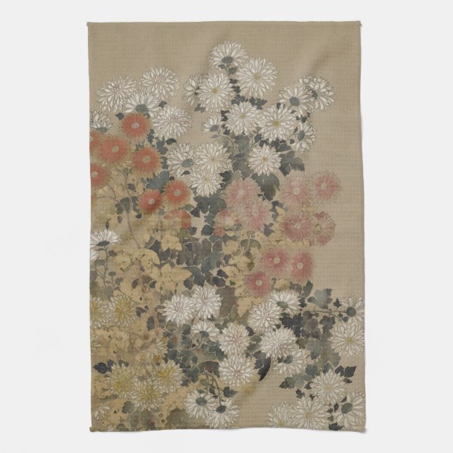 Japanese Art hand towel (Vertical)