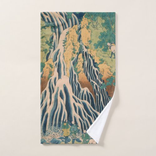 Japanese Art hand towel