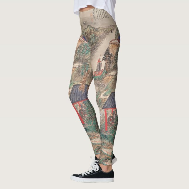 Japanese Art leggings (Left)