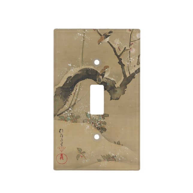 Japanese Art light switch cover (Front)