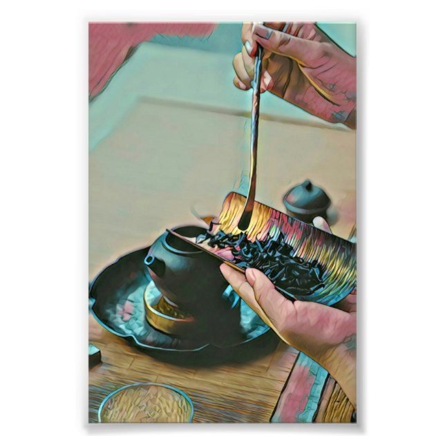 Japanese art lover photo print (Front)