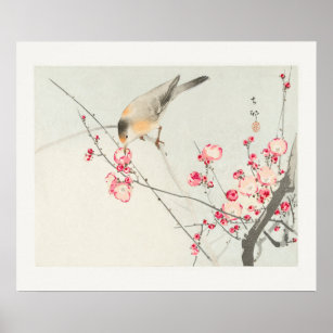 Japanese Flower Drawings Art & Wall Décor | Zazzle