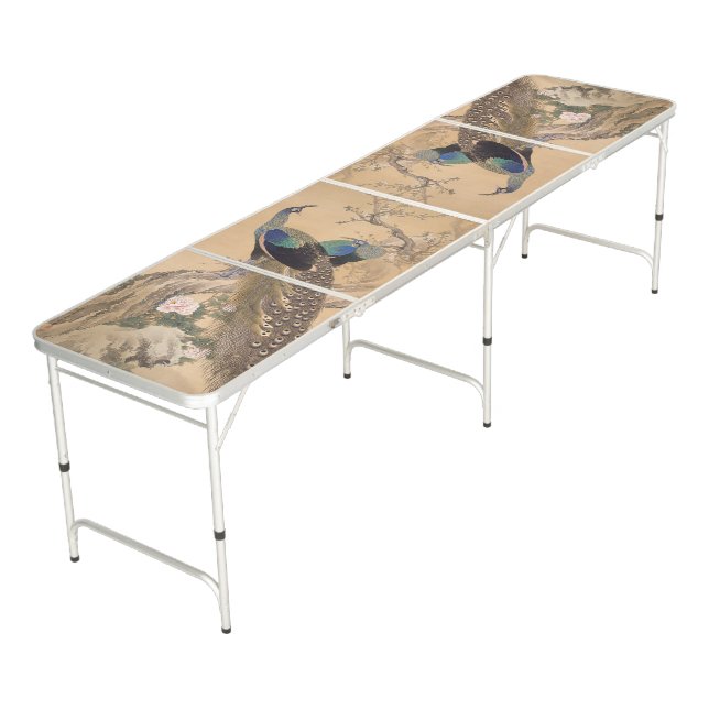 Japanese Art ping pong table (Angled)