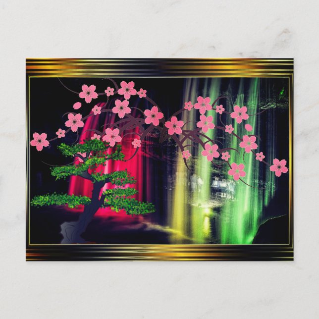 Japanese art postcard (Front)