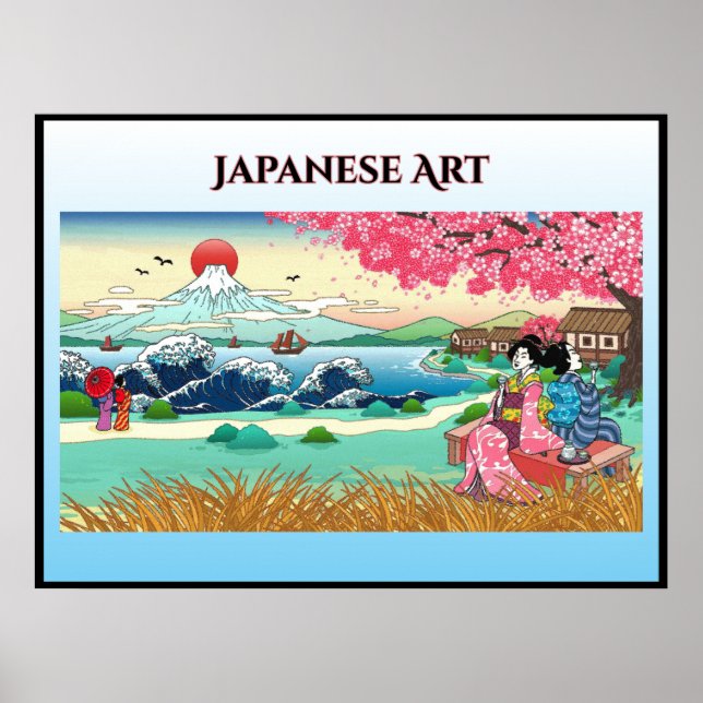 Japanese Art  Poster (Front)