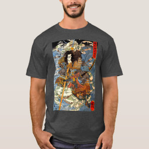 JAPANESE ART PRINT Japanese Samurai 2 T-Shirt