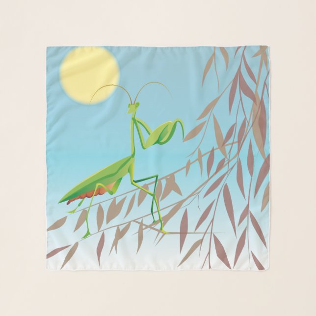 Japanese art scarf (Front)