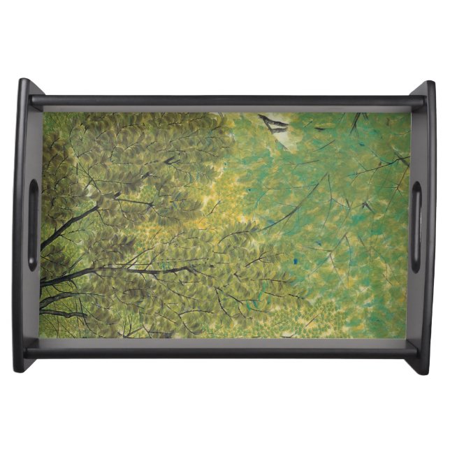 Japanese Art serving trays (Front)