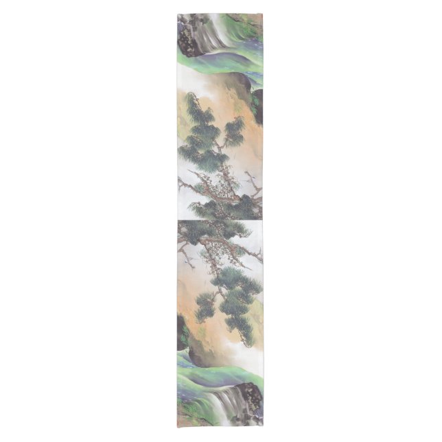 Japanese Art table runner (Front)