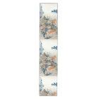 Japanese art table runner.