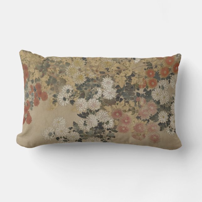 Japanese Art throw pillow (Front)