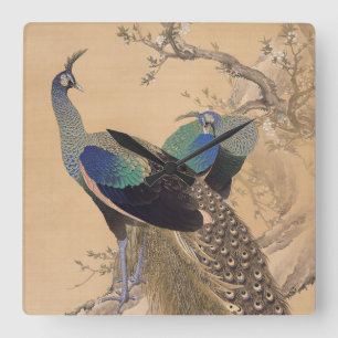 Japanese Art wall clock