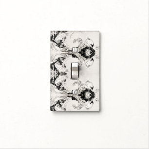 Japanese Art Waves and Birds Light Switch Cover