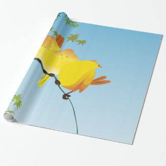 Japanese art wrapping paper