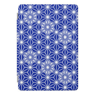 Japanese Asanoha pattern - cobalt blue Cover For T
