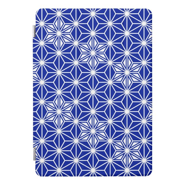 Japanese Asanoha pattern - cobalt blue Cover For T (Front)