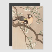 Japanese Asian Koson Bird Chickadee Songbird (Front/Back)