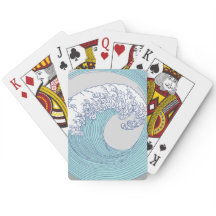 Japanese Asian Surf Wave Art Ocean Art